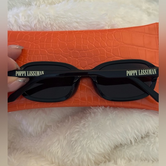 Poppy Lissiman Monty Black Sunglasses - Picture 4 of 6